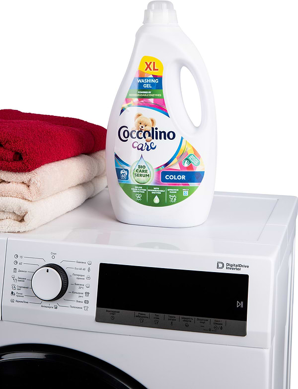 Фото - Гель для стирки Coccolino CARE д/цветных вещей 2,4л