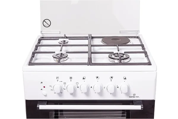 Фото - Плита газова Greta 600-ГЭ-00А чр (3+1) НД