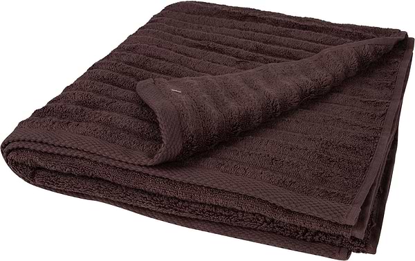Фото - Полотенце банное GM Textile махровое Бабл Зеро Твист темно-коричневый 70х140