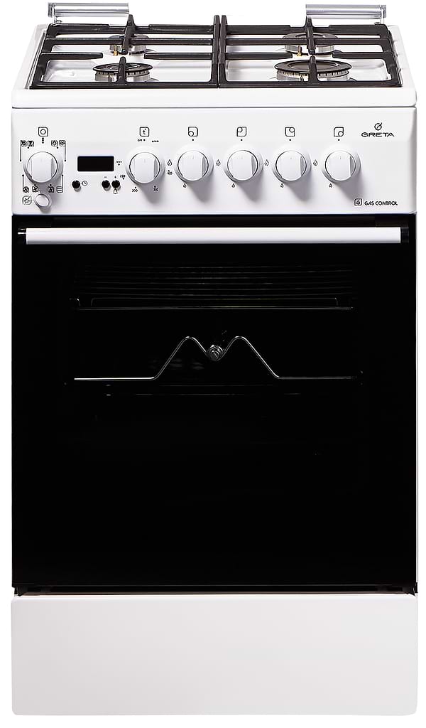 Фото - Плита газова Greta 1470-ГЕ-53А (W) чавун