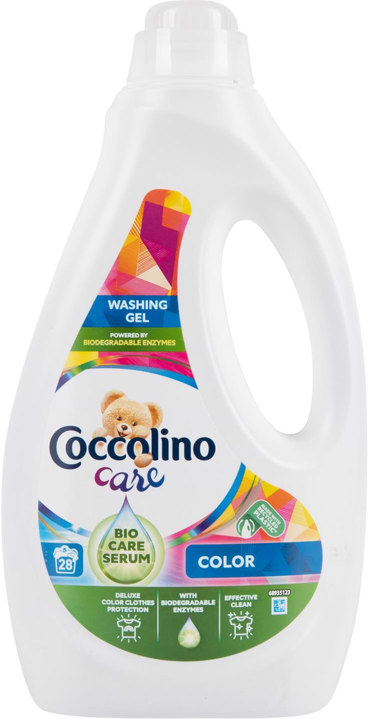 Гель для стирки Coccolino CARE д/цветных вещей 1,12л - Фото 1