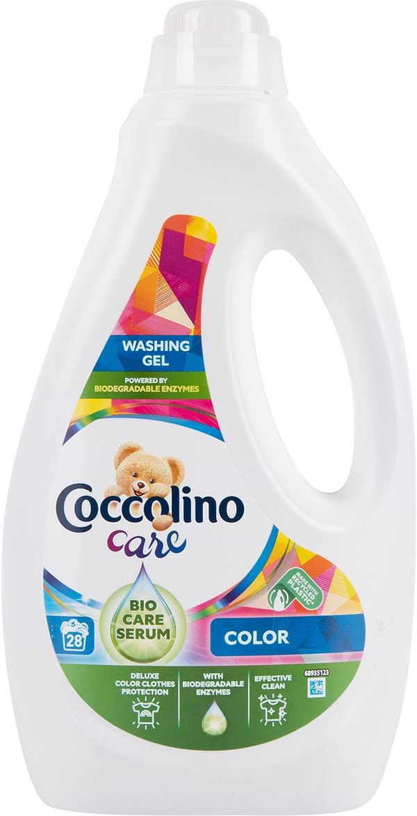 Фото - Гель для стирки Coccolino CARE д/цветных вещей 1,12л