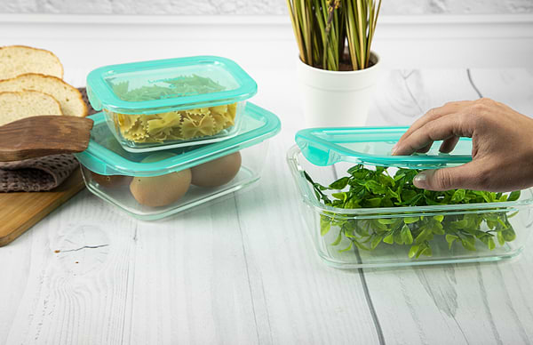 Фото - Набір емностей для зберігання Luminarc Keep'n'box + сумка (P6634)