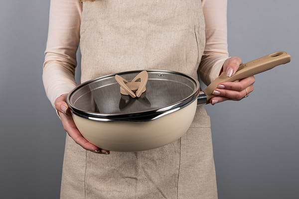 Фото - Сковорода універсальна Tefal G1672504 22 см (2,2л), бежева з кр