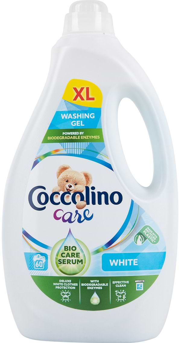 Фото - Гель для стирки Coccolino CARE д/белых вещей 2,4л