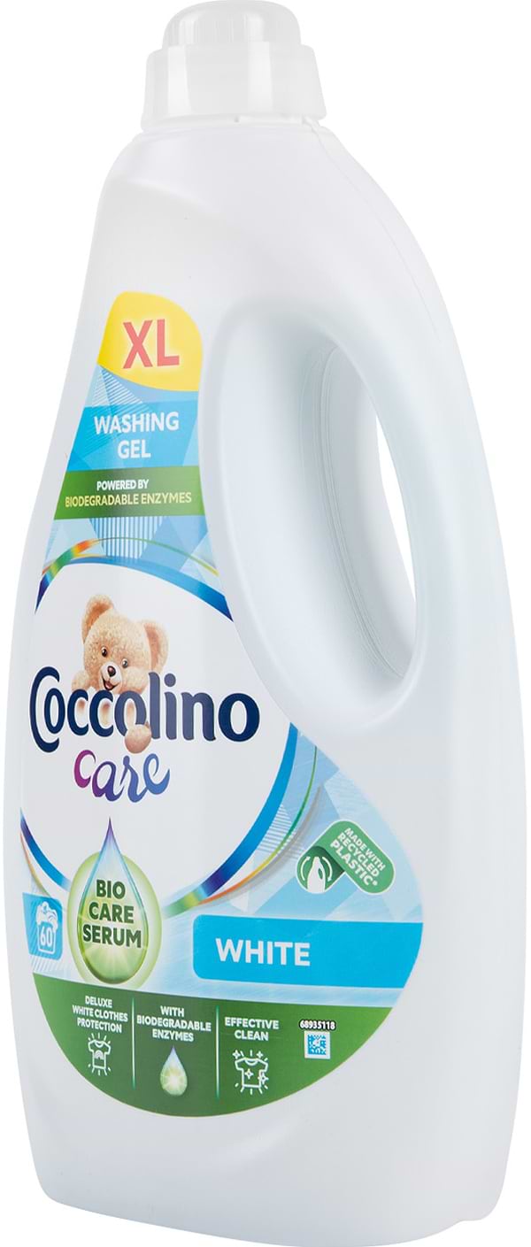 Фото - Гель для стирки Coccolino CARE д/белых вещей 2,4л