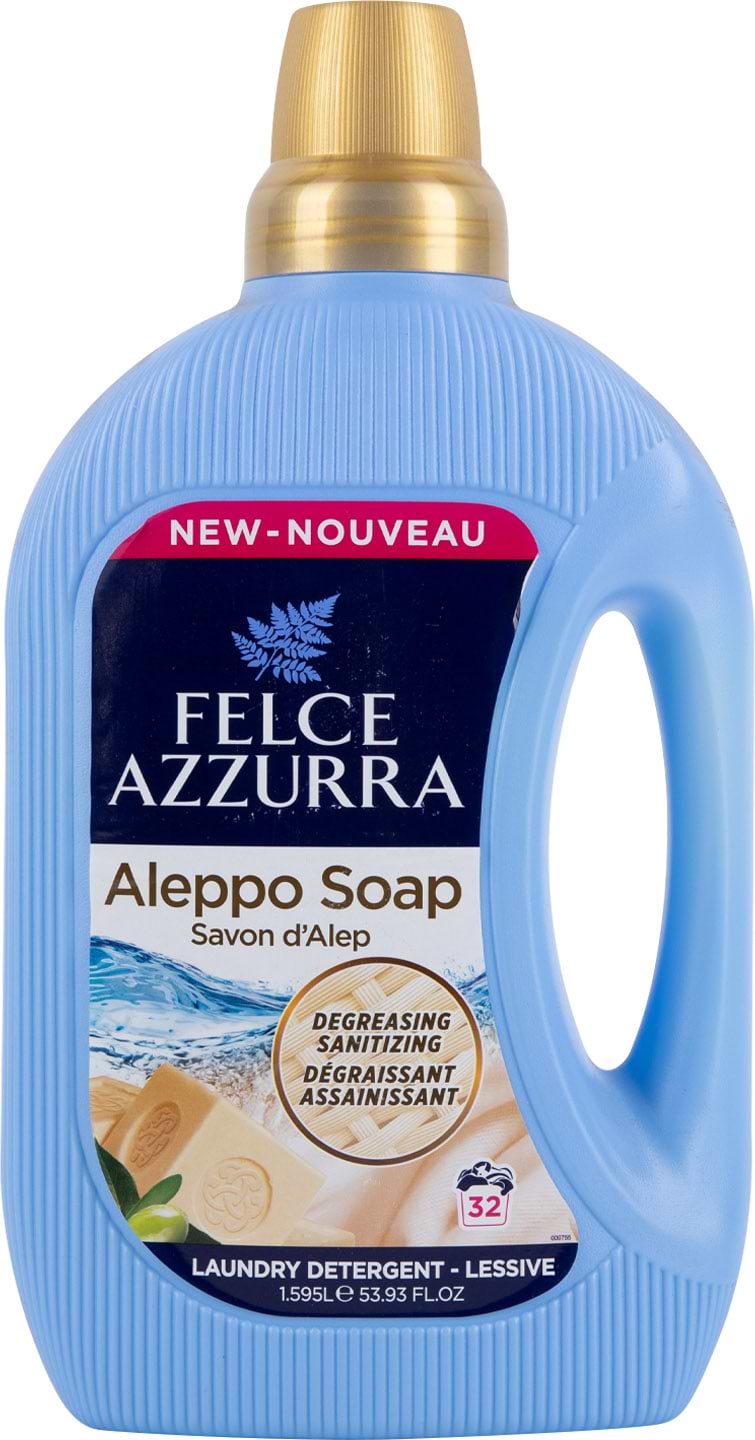 Гель для прання FELCE AZZURRA Paglieri Sapone di Aleppo 1,595л - Фото 1