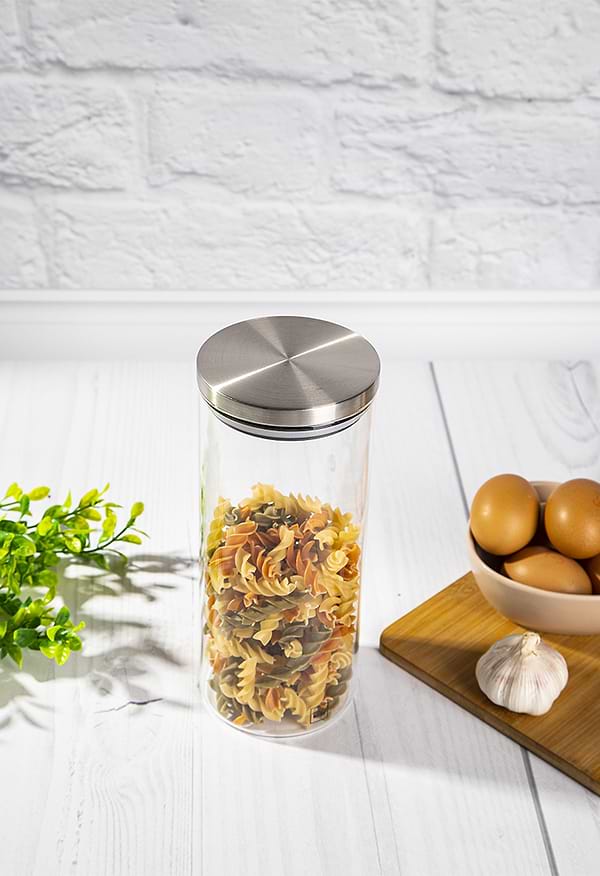 Фото - Уценка - Емкость для сыпучих Kela Baker 1.3 л 9.5х23.5 см (10769)