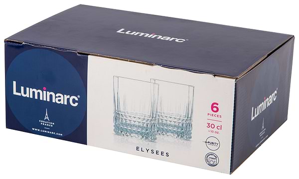 Фото - Набор стаканов Luminarc Elysees 6х300 мл (N7451)