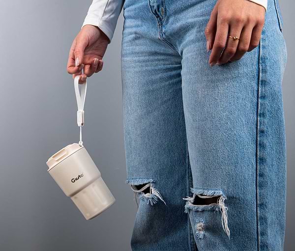 Фото - Термокружка Gusto GT123 Перерыв на кофе белый 350 мл