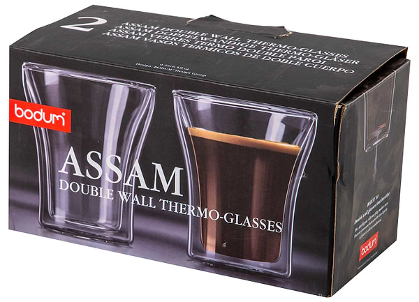 Фото - Уцінка - Набір склянок Bodum Assam 2 шт 220 мл (4555-10)