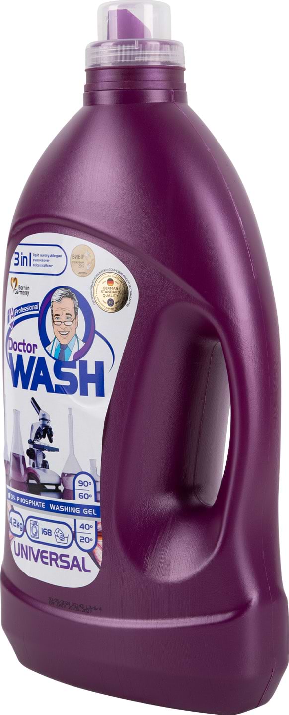 Фото - Гель для стирки DOCTOR WASH Универсальный 4200г