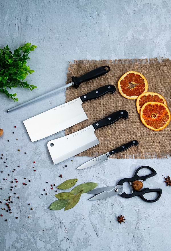 Фото - Набор ножей WMF 1895859992 SPITZENKLASSE PLUS 6 пр.