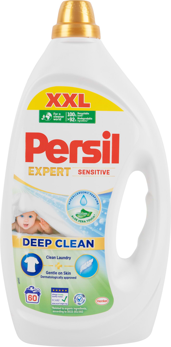 Гель для прання Persil Сенсітів 2,7 л, 60 цикла - Фото 1