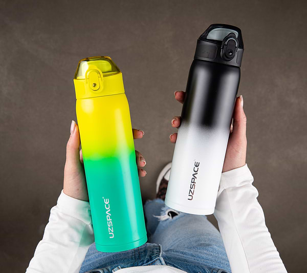 Фото - Термочашка UZspace 4201 X4 Gradient 500 мл Чорно-біла