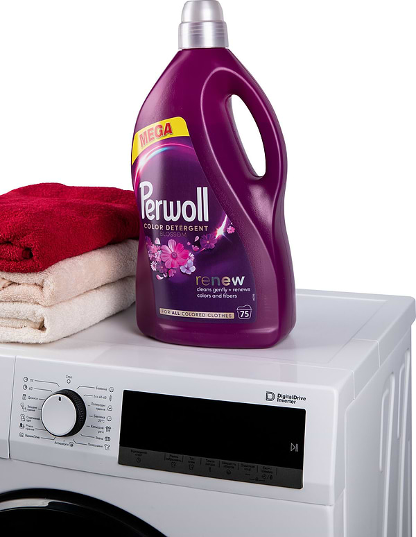 Фото - Гель для стирки Perwoll Восстановление и Аромат 3750 мл (9000101810233)