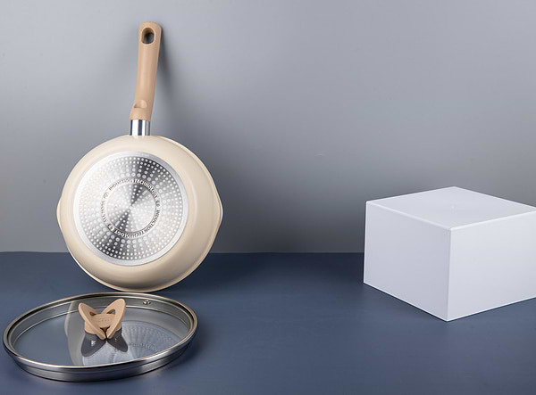 Фото - Сковорода універсальна Tefal G1672504 22 см (2,2л), бежева з кр