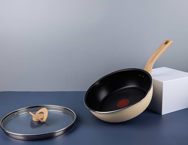 Фото - Сковорода универсальная Tefal G1678704 24 см (2,6 л), бежевая с кр