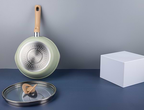 Фото - Сковорода універсальна Tefal G1748604 22 см (2,2 л), оливкова з кр