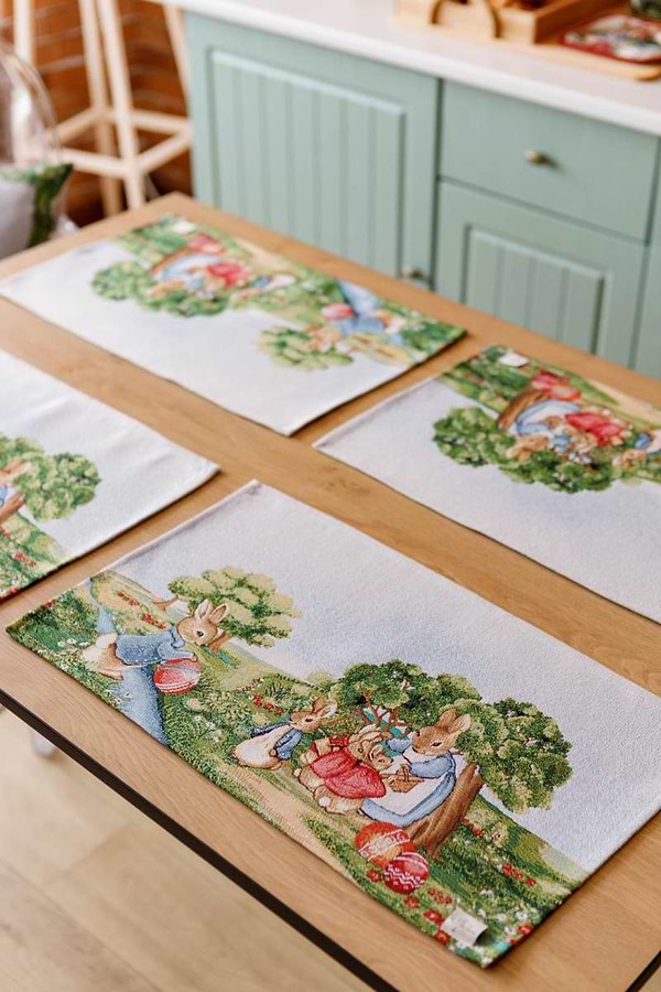 Фото - Салфетка для сервировки Прованс Лужайка 30х50 см (034083)