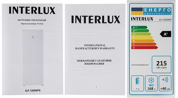 Фото - Морозильна камера INTERLUX ILF-1255NFS