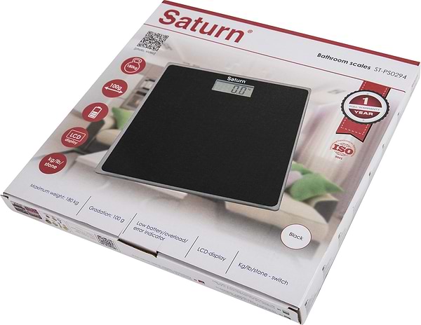 Фото - Ваги підлогові Saturn ST-PS0294 Black