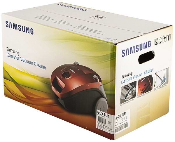 Фото - Пылесос для сухой уборки с мешком Samsung VCC41U1V3A/UK
