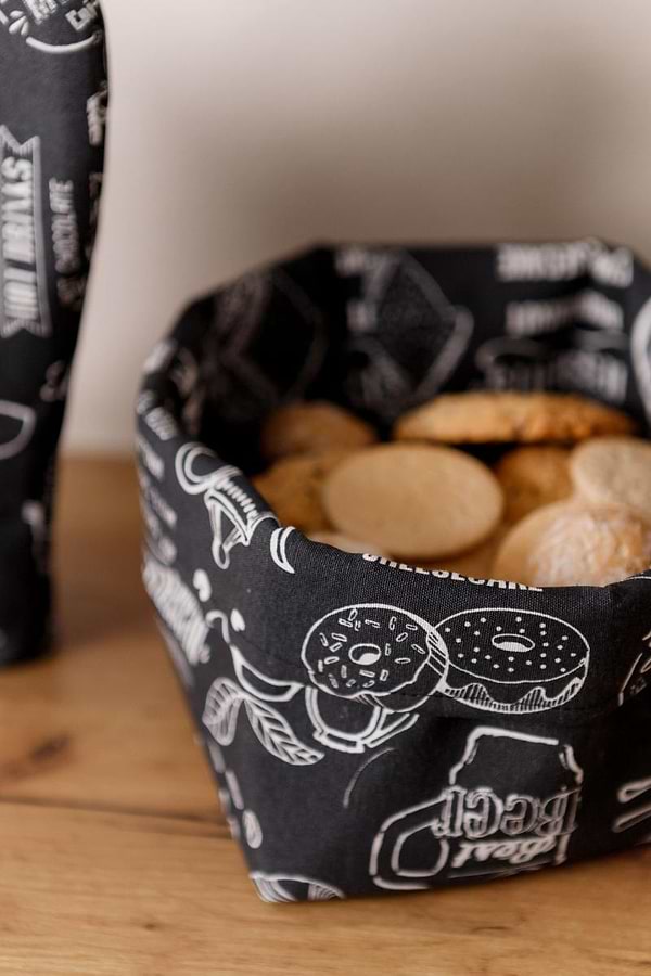 Фото - Хлібниця Прованс Breakfast black 14х16х15 см (039625)