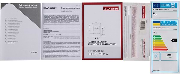 Фото - Водонагреватель Ariston VELIS TECH 100 EU
