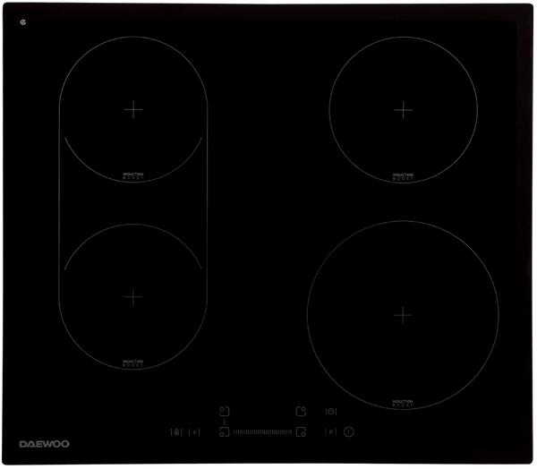 Фото - Духовой шкаф + варочная панель индукционная Daewoo O7EFT68HHZGUA + H6VS28M2BUA