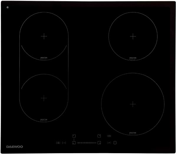 Фото - Дух.шафа + індукційна поверхня Daewoo O7EFD19M2WBUA + H6VS28M2BUA