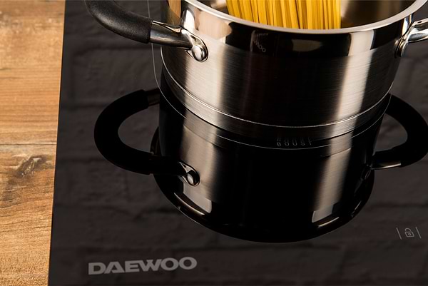 Фото - Духовой шкаф + варочная панель индукционная Daewoo O7EFT68HHZGUA + H6VS28M2BUA