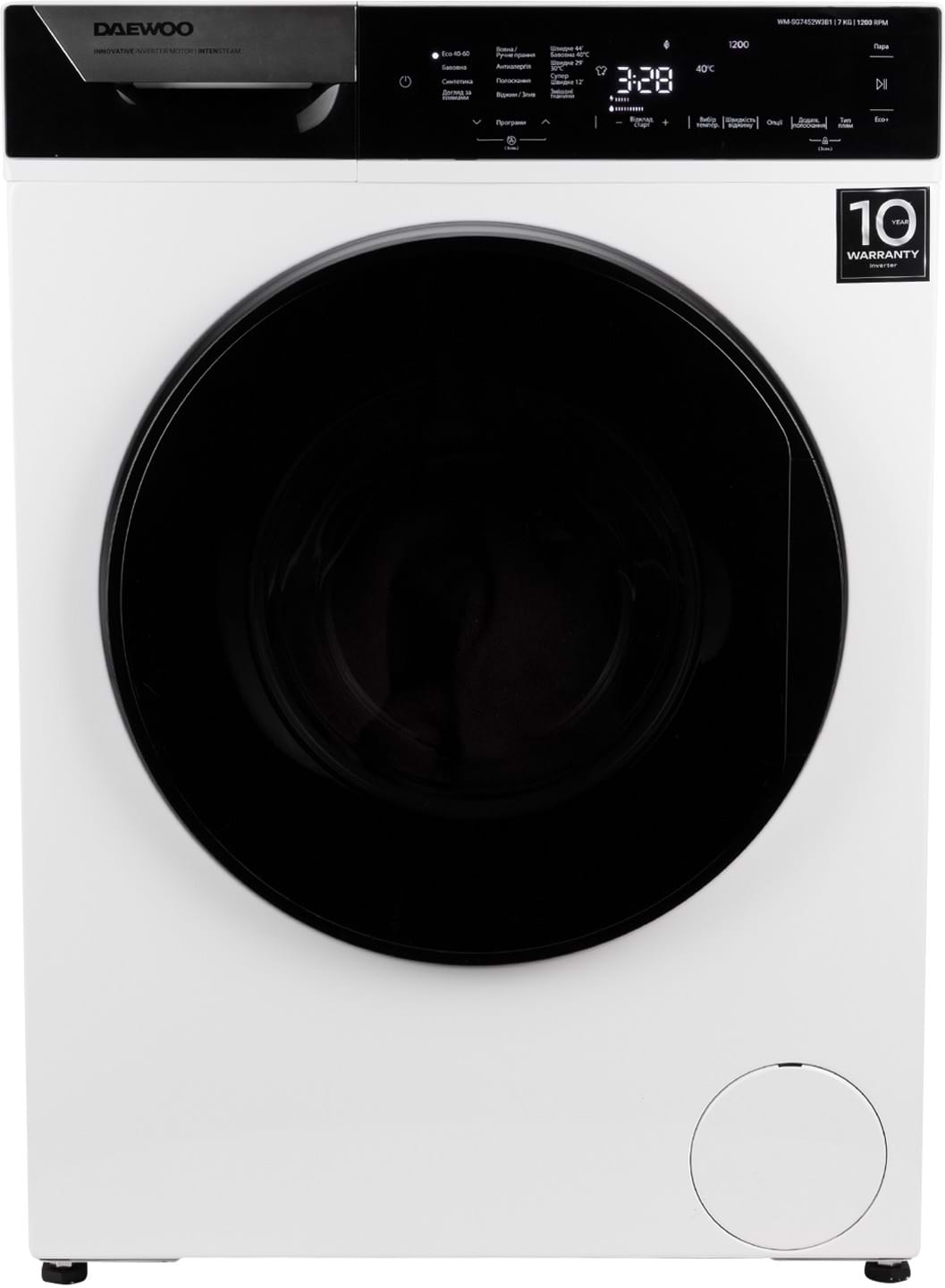 Стиральная машина Daewoo WM-SG7452W3B1 - Фото 1