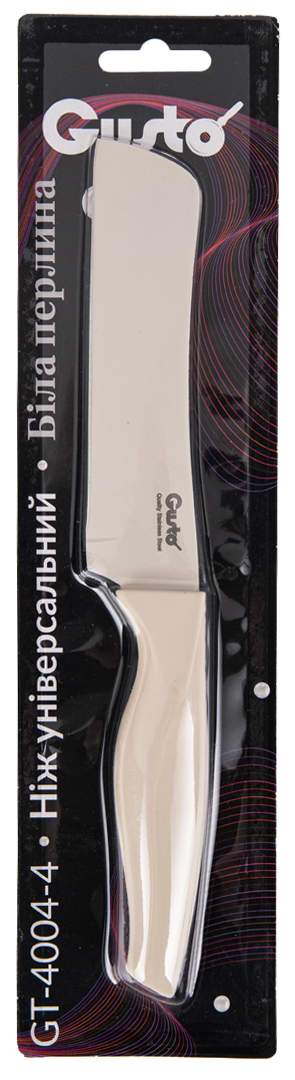 Фото - Нож кухонный Gusto GT-4004-4 Белая жемчужина 12 см