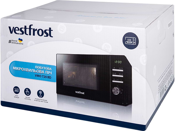 Фото - Микроволновая печь (СВЧ) Vestfrost VMO720BD