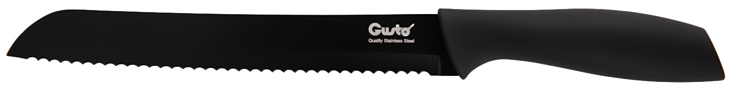 Ніж для хліба Gusto GT-4005-3 Чорна перлина 20,3 см - Фото 1