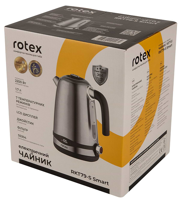 Фото - Електричний чайник Rotex RKT79-S Smart