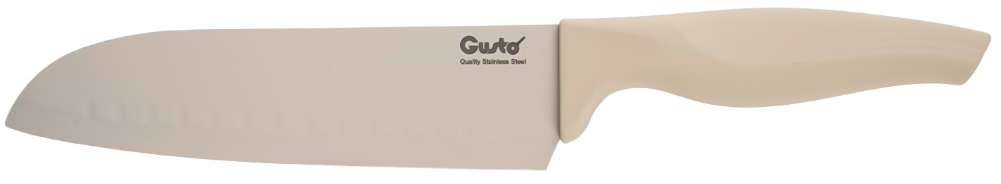 Ніж сантоку Gusto GT-4004-6 Біла перлина 17,7 см - Фото 1
