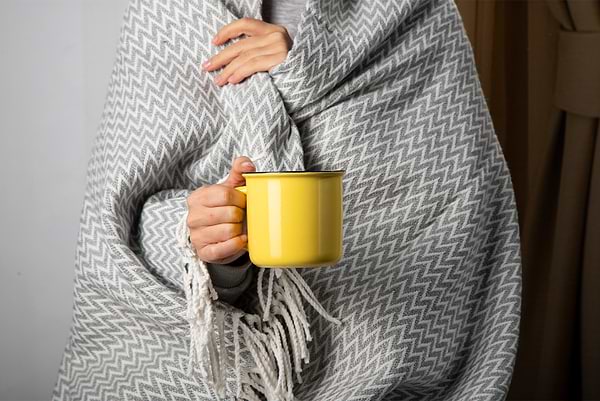 Фото - Плед полуторный Vladi Валенсия Антонио серый 140х200