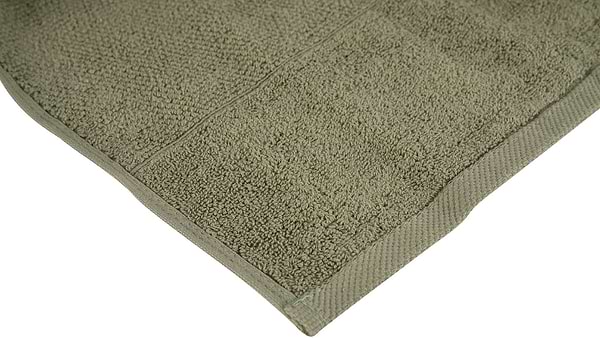 Фото - Рушник банний Aisha рис ефект зелений 70х140 (4820190498793)