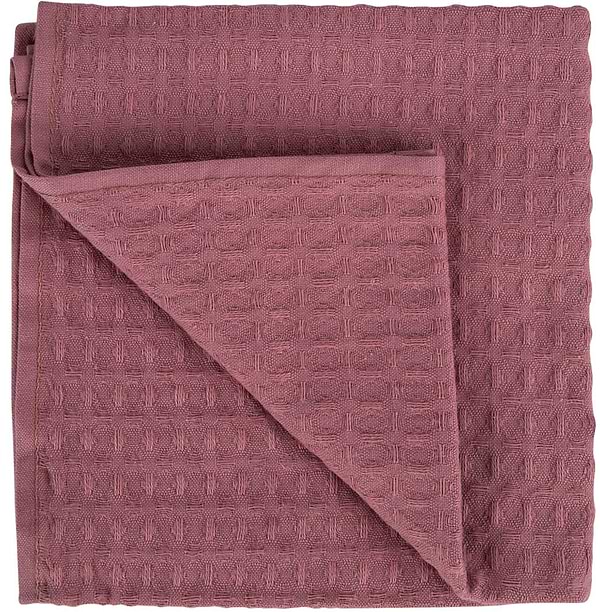 Фото - Рушник для рук Aisha вафельний (без бордюра) пильно-рожевий 40х60 (4820190498434)