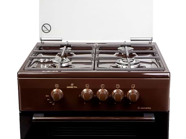 Фото - Плита газовая Greta 600-16АА чр НД кор (60*60)