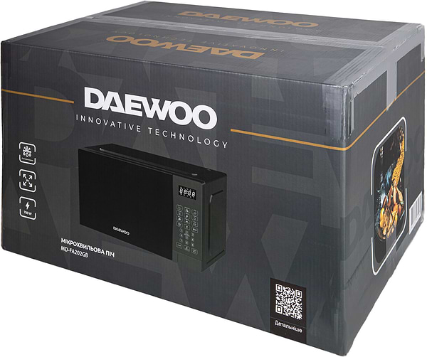 Фото - Микроволновая печь (СВЧ) Daewoo MD-FA202GB