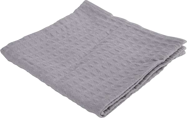 Фото - Полотенце для рук Aisha вафельный (без бордюра) серый 40х60 (4820190498458)