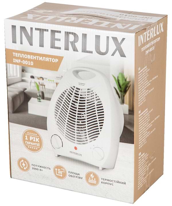 Фото - Тепловентилятор INTERLUX INF-0010