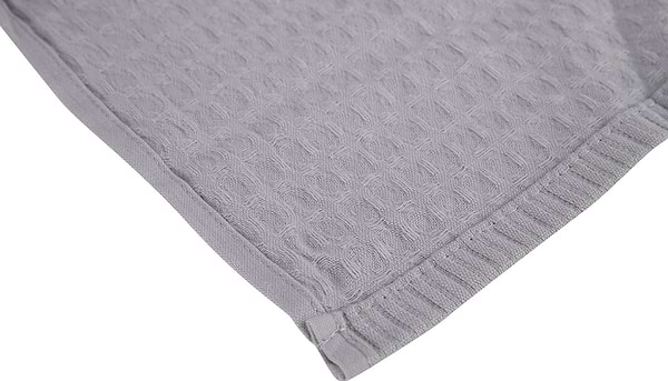 Фото - Полотенце для рук Aisha вафельный (без бордюра) серый 40х60 (4820190498458)