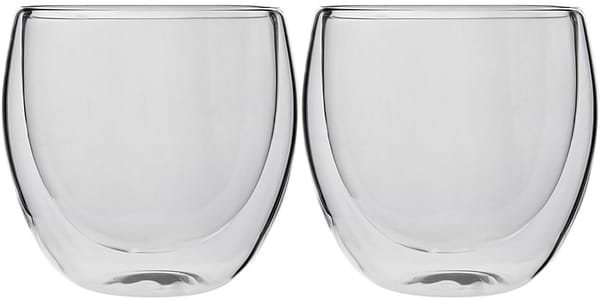 Фото - Набір склянок з подвійними стінками Vittora VT-5413-250 TWIN 2 шт. 250 мл