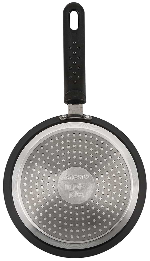 Фото - Сковорода для млинців Ardesto Mini Gemini Gourmet 20 см Black (AR1920GP)