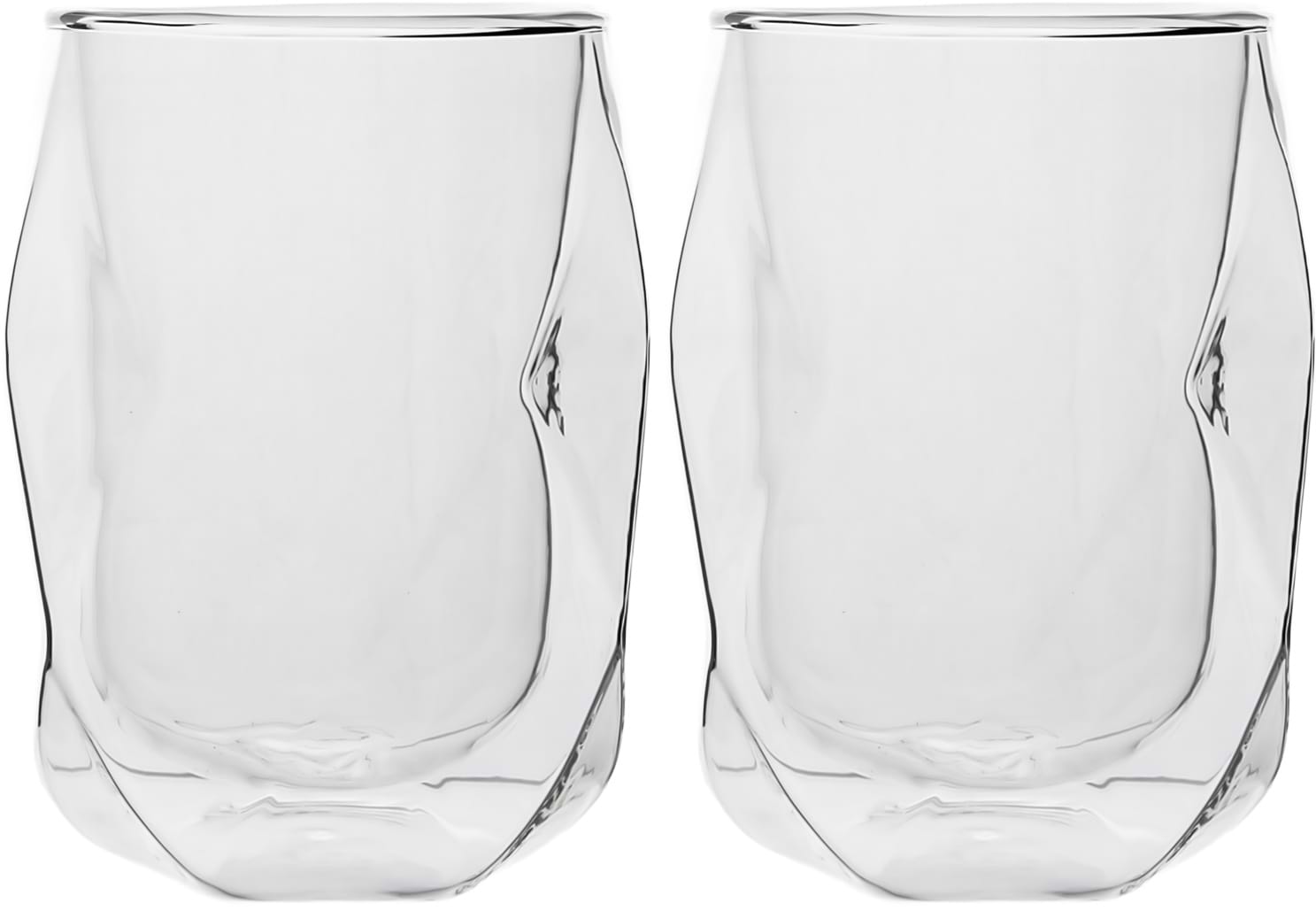 Купить Набор стаканов с двойными стенками Vittora VT-5408-350 CRYSTAL 2 шт. 350 мл - Фото 1 Набор стаканов с двойными стенками Vittora VT-5408-350 CRYSTAL 2 шт. 350 мл - Фото 1