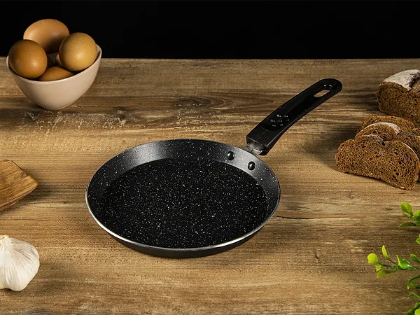 Фото - Сковорода для млинців Ardesto Mini Gemini Gourmet 20 см Black (AR1920GP)